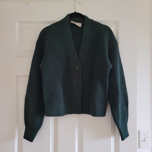 Everlane The Boxy Cardigan in Organic Cotton - Picture 5 of 7